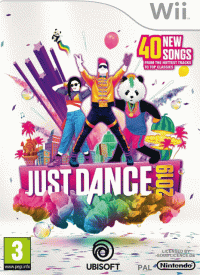 Just Dance 2019 Wii US box art